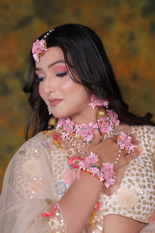 Haldi & Mehndi &middot; Festive Floral Radiance