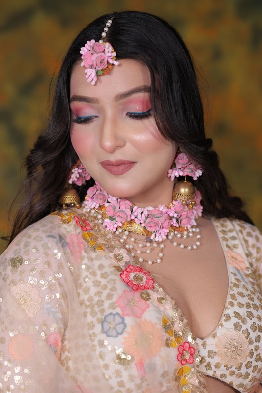Haldi & Mehndi &middot; Festive Floral Radiance